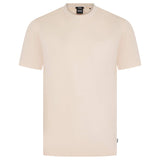 BOSS Mercerized-Cotton Slim-Fit T-Shirt With Collar Stripe  50531793