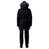 Mackage Moritz Rabbit Fur-Tined Twill Parka With Removable Silver Fox Fur Trim