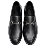 CloudCloth Boy's Classic Slip-On Dress Leather Shoes