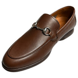 CloudCloth Boy's Classic Slip-On Dress Leather Shoes