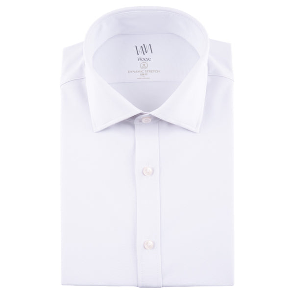 Woeve White Stretch Shirt  WBBS2013