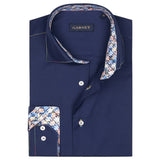 Garnet Men's Sport Shirts L/S   2411011 4/Navy