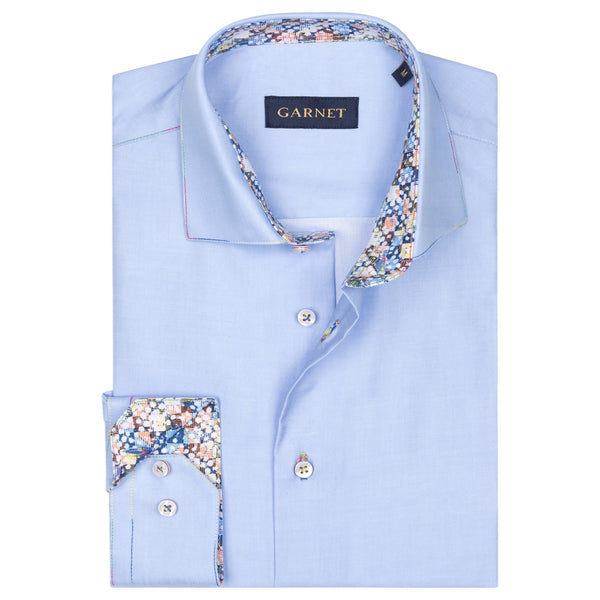 garnet dress shirt Garnet Gingham Leeward Dress Shirt