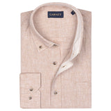 Garnet Men's Sport Shirts L/S  2411104 9/Beige