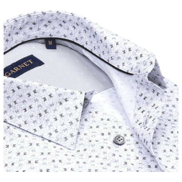 Garnet Men's Sport Shirts L/S  2411061 1-1 Grey