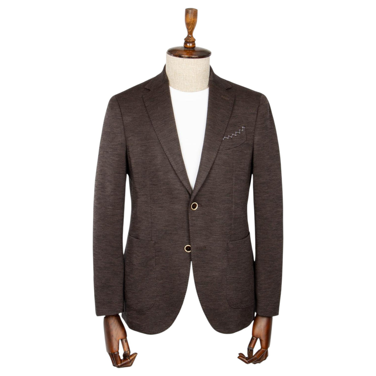 Victor Baron Wool & Cashmere Jersey Jacket REDA-Active  6280