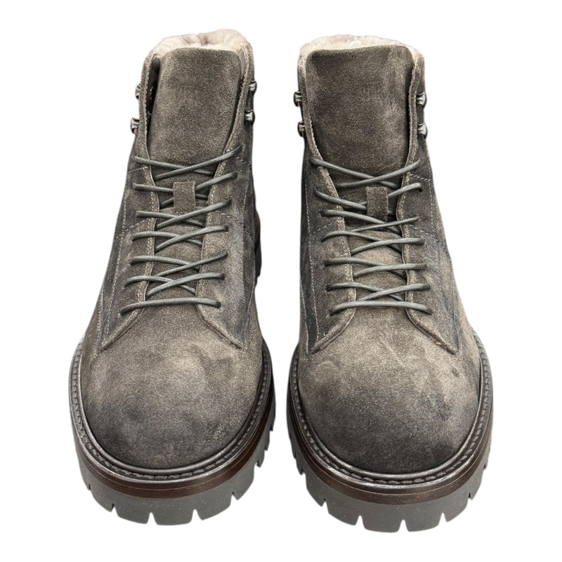 Fabiano Ricci RFR Men's Boots With Fur U2761-ROCCIA