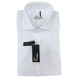 Alviso Boys White Super Stretch Shirt