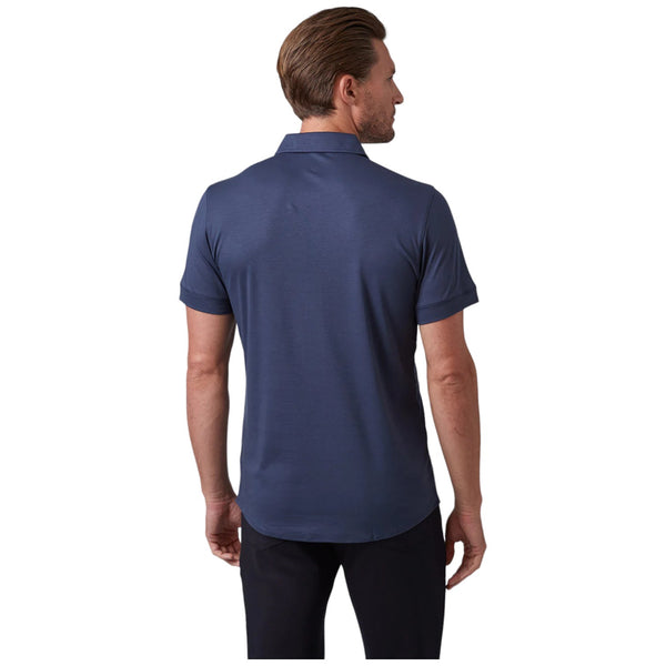 Raffi Linden Button-Down Short Sleeve Shirt  RW22210 MIDNIGHT