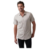 Raffi Short Sleeve Shirt In Oat Color  RW22210 Oat