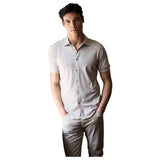 Raffi Short Sleeve Shirt In Oat Color  RW22210 Oat