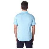 Raffi Short Sleeve Shirt In Aqua Color  RW22210 Aqua