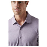 Raffi Short Sleeve Shirt In Lilac Color  RW22210 Lilac