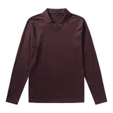 Robert Barakett Adison Open Collar Polo RB22141 PORT