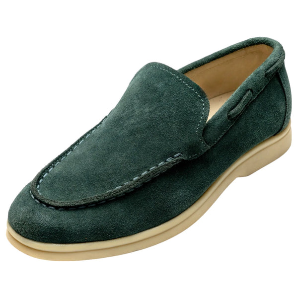 AXNY Boys Suede Shoes In Green  SS4101 Green