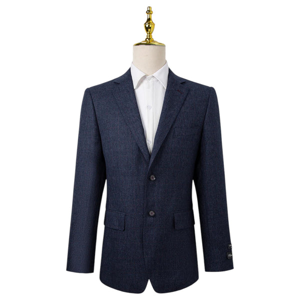 Sartoria Tosi Blue Check Suit Modern Fit  ST-503