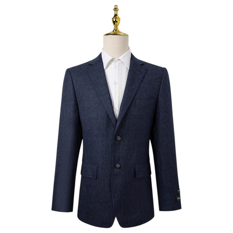 Sartoria Tosi Blue Check Suit Modern Fit  ST-503