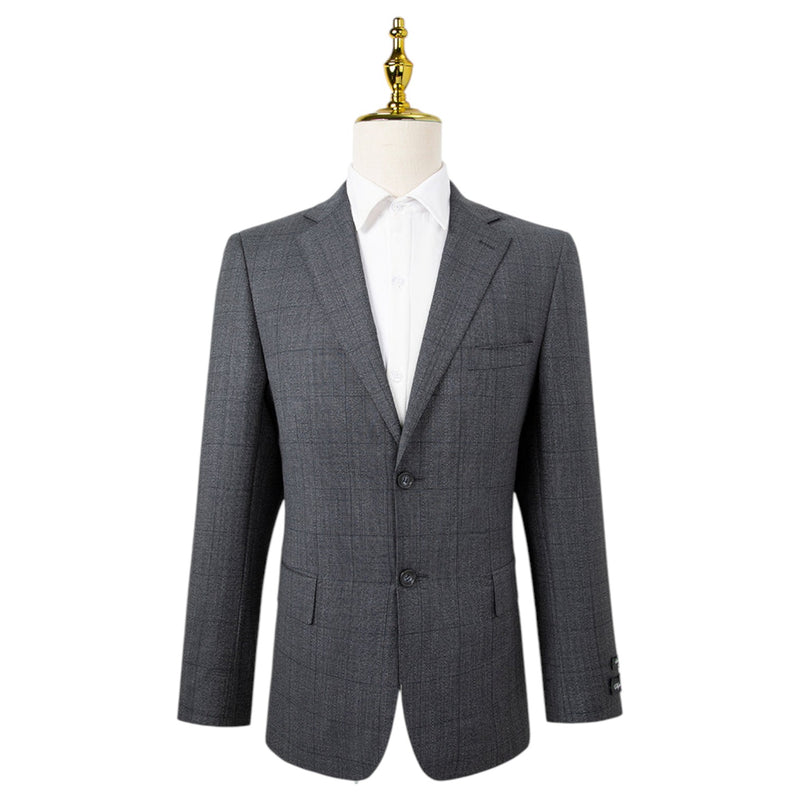 Sartoria Tosi Grey Check Suit Modern Fit  ST-505
