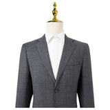 Sartoria Tosi Grey Check Suit Modern Fit  ST-505