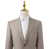 Sartoria-Tosi Men's Hand Made Italian Suits In Tan  ST-517