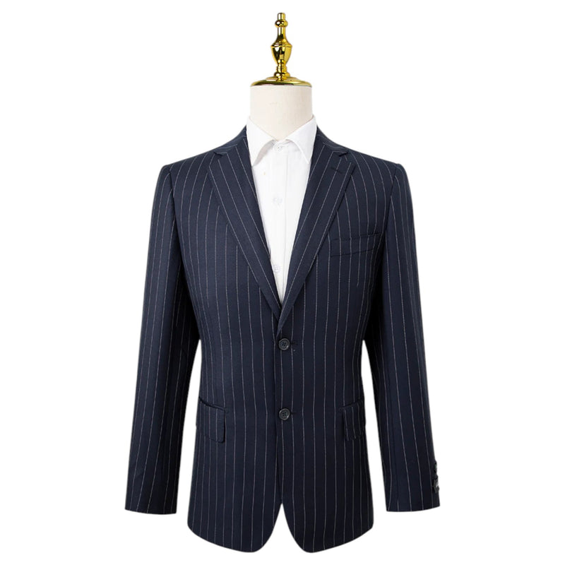 Sartoria Tosi Navy Pinstripe Suit  ST-LX-506