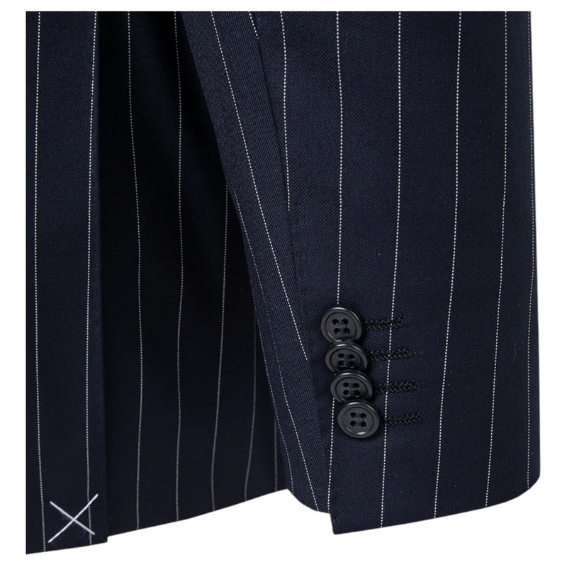 Sartoria Tosi Navy Pinstripe Suit  ST-LX-506