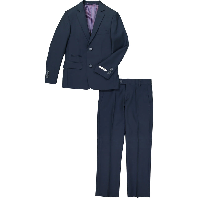 ST2005 Wool Blend Boys Navy Isaac Mizrahi Suit