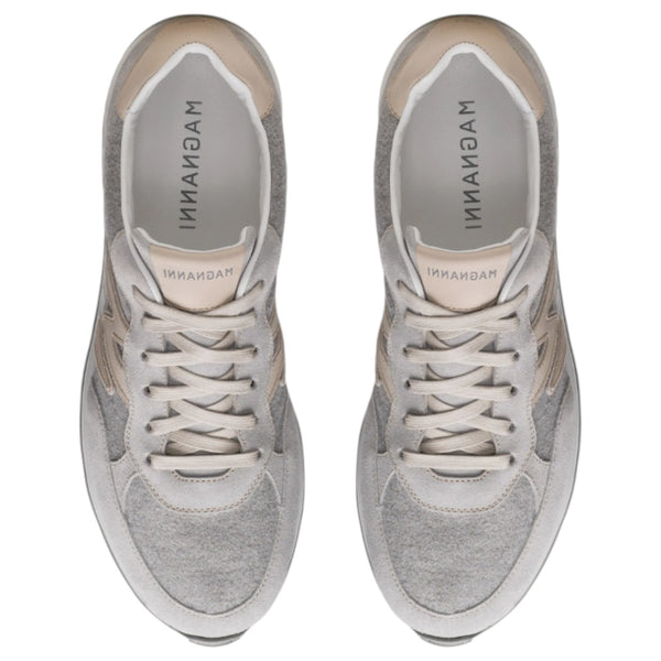 Magnanni Men's Shoes YOKI Metal/Grey 26143