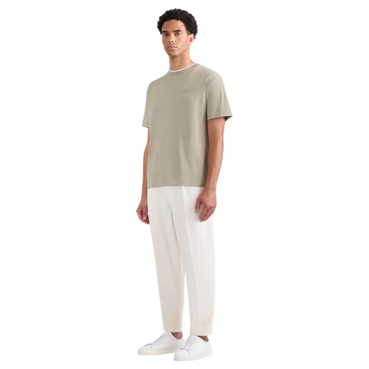 Mackage TEE-MNV Double Crewneck Collar T-Shirt