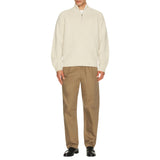 Theory Quarter-Zip Sweater in Wool-Blend Twist  P0981709