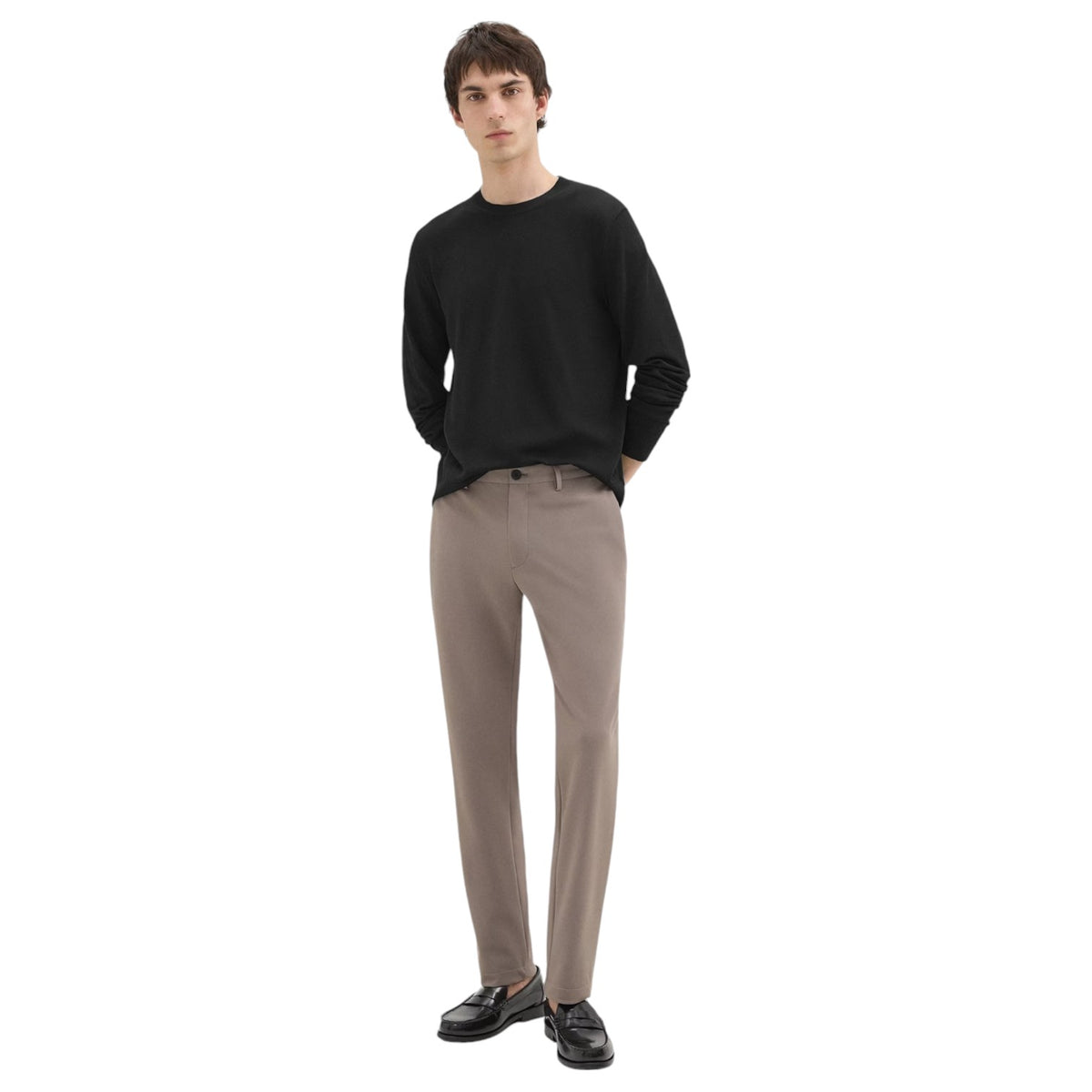 Theory Zaine Pant in Precision Ponte In Sidewalk  L0197236 Q5E