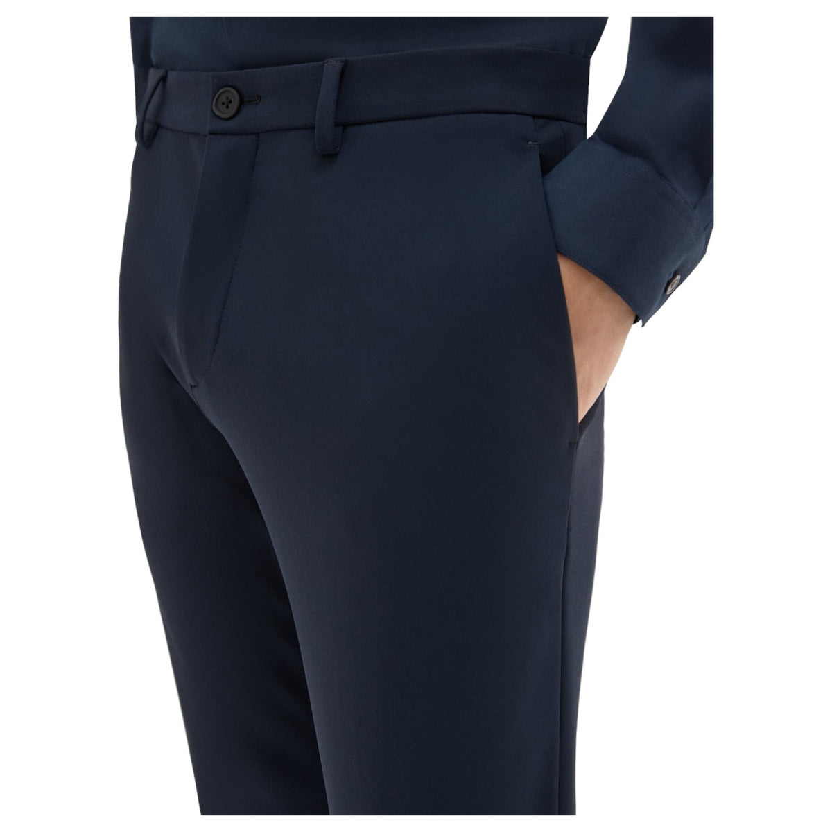 Theory Zaine Pant in Precision Ponte In Baltic  L0197236-XNX