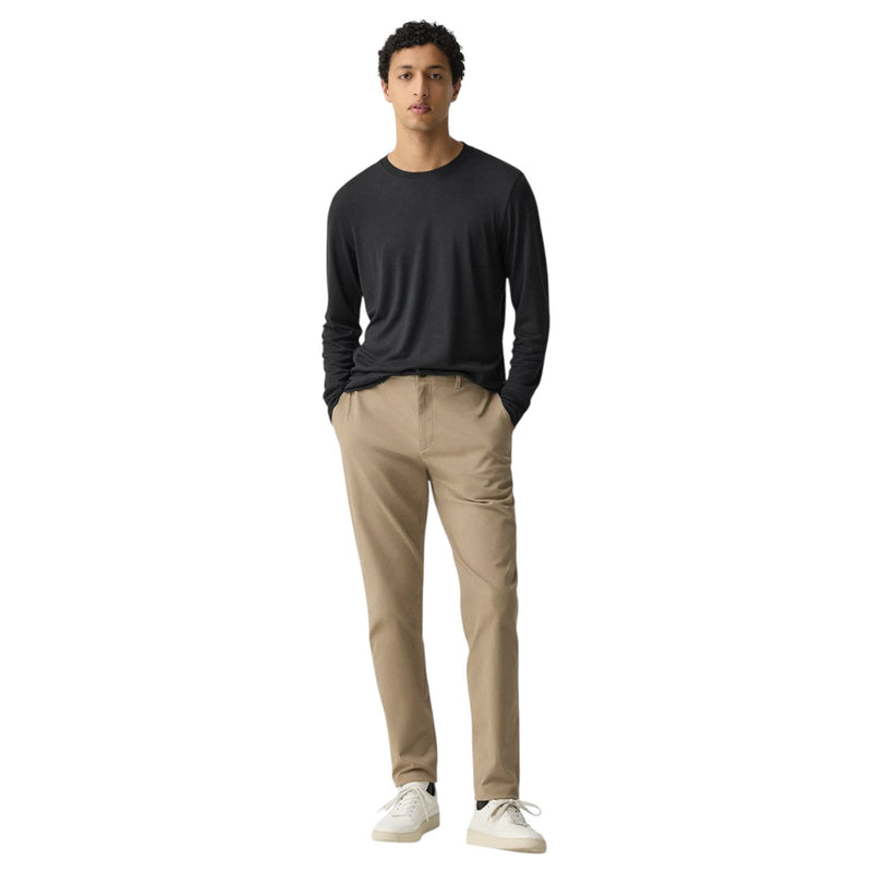 Theory Essential Long-Sleeve Tee in Anemone Modal Jersey