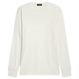 Theory Essential Long-Sleeve Tee in Anemone Modal Jersey