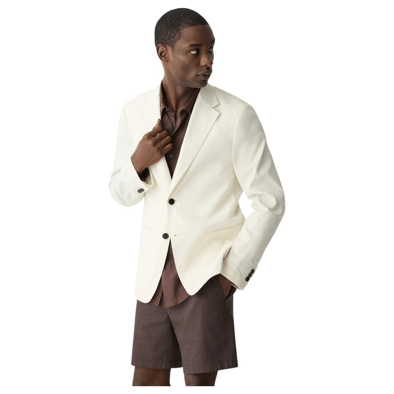 Theory Clinton Blazer in Good Linen In Beige  P0373104 104