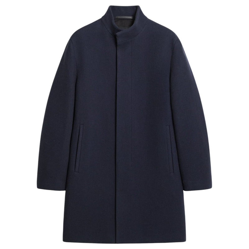 Theory Belvin Coat in Textured Wool-Blend Melton – J&Z Couture