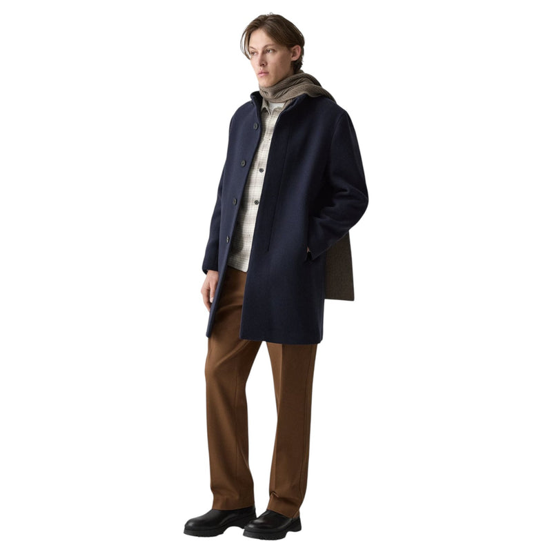 Theory Belvin Coat in Textured Wool-Blend Melton – J&Z Couture
