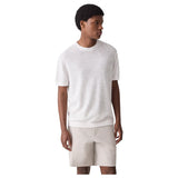 Theory Kolben Tee in Pacific Linen  Q0583703