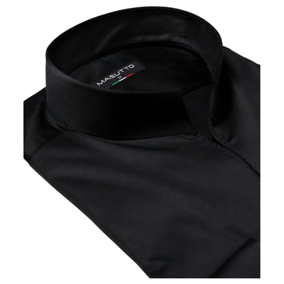 MASUTTO Tonali Men’s Long Sleeve Shirt with Tulip Collar