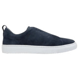 Gernie 33's Laceless Low Top Navy Suede 12704-NS
