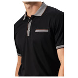 Garnet Seta-Touch Polo with Contrast Details – Style 2617012CC