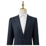 Bresciani Grey Pinstripe Suit Modern Fit  B-LX-757