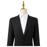 Bresciani Black on Black Design Suit Modern Fit  B-760