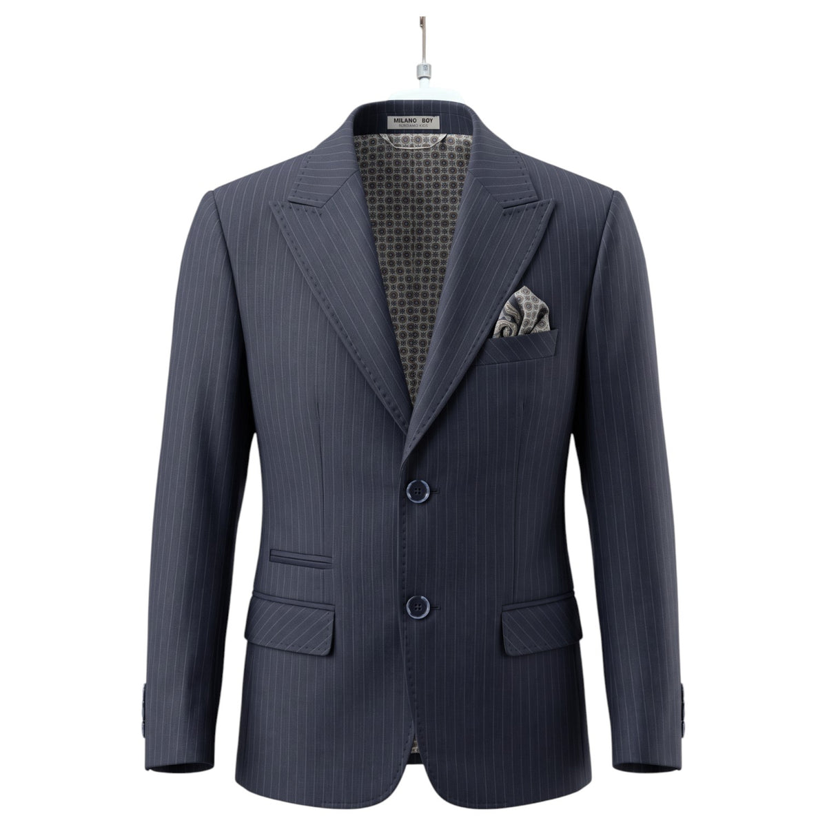 Milano Boys Bergamo Suit  3027/26 Navy