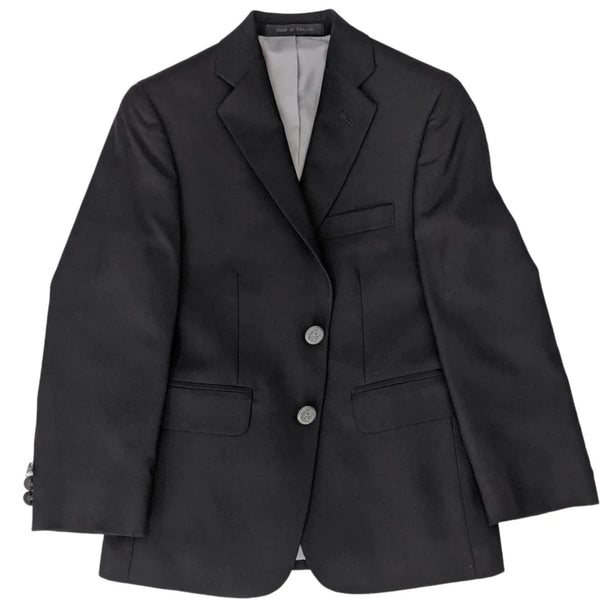 Andrew Marc Boys' Classic Black Blazer  BCRL1MQW0000 Black