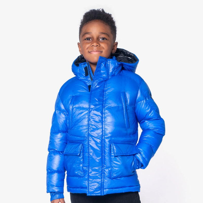 Appaman Summit Puffer Coat Reflex Blue E5SUM