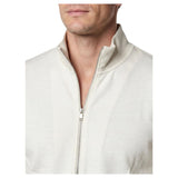 BOSS Black C-Siza Full-Zip Sweatshirt – White