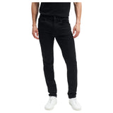 7 For All Mankind Luxe Performance Plus Slimmy Tapered In Black  7T028A22 Black