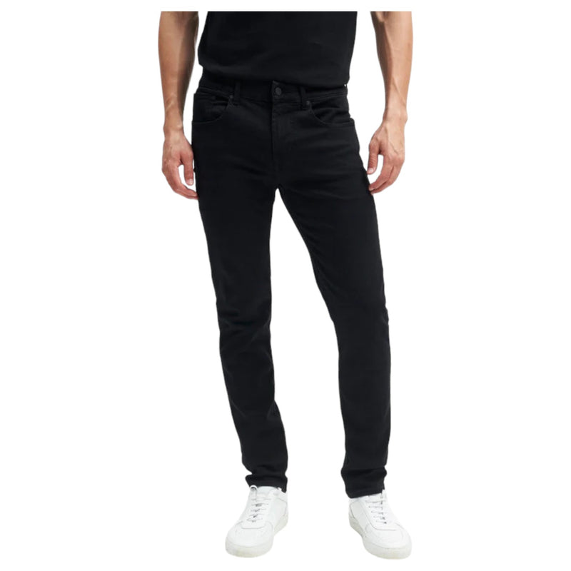 7 For All Mankind Luxe Performance Plus Slimmy Tapered In Black  7T028A22 Black