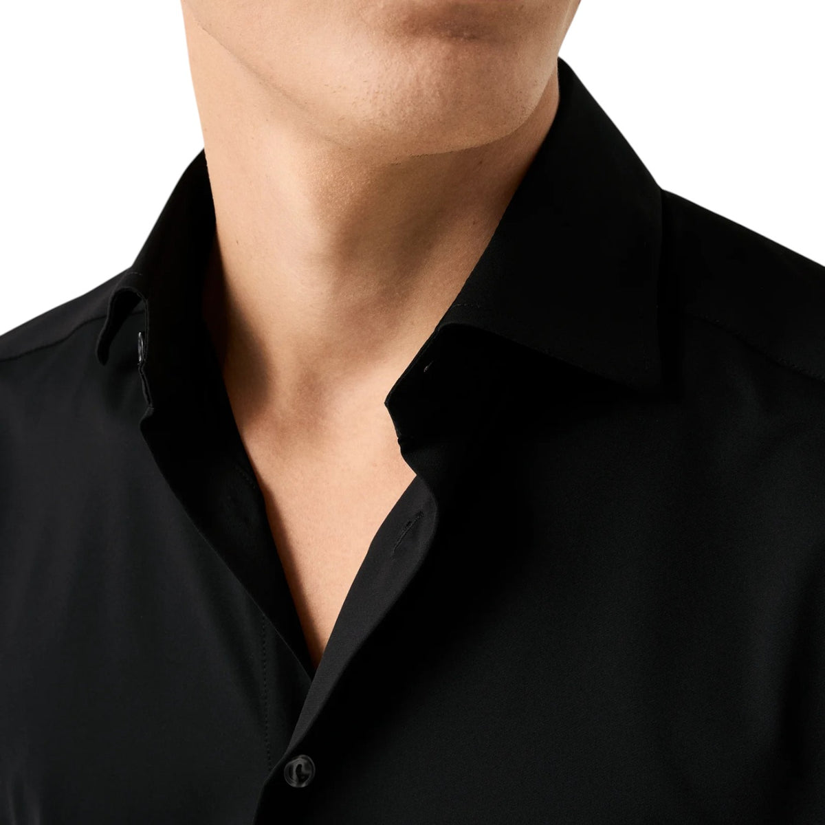 Eton Solid Four-Way Stretch Shirt 100004274/19